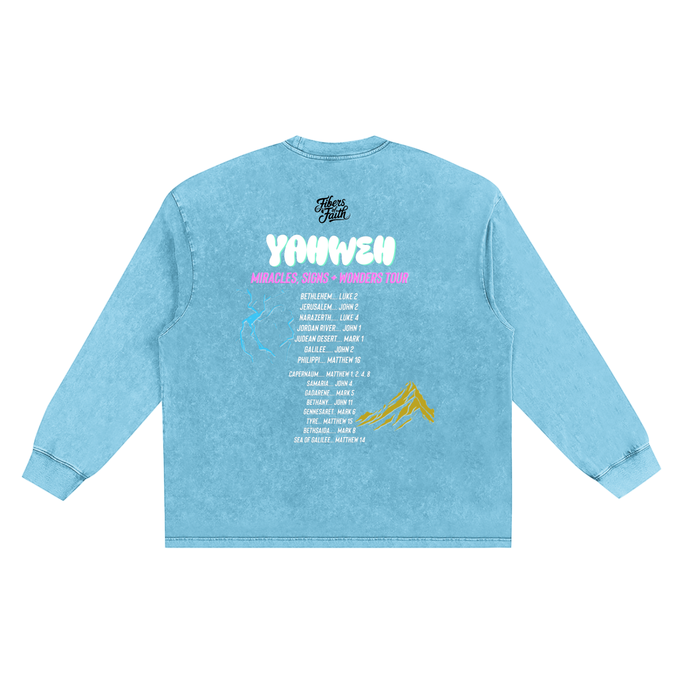 “GO MAKE DISCIPLES” OVERSIZE LONG SLEEVE TEE