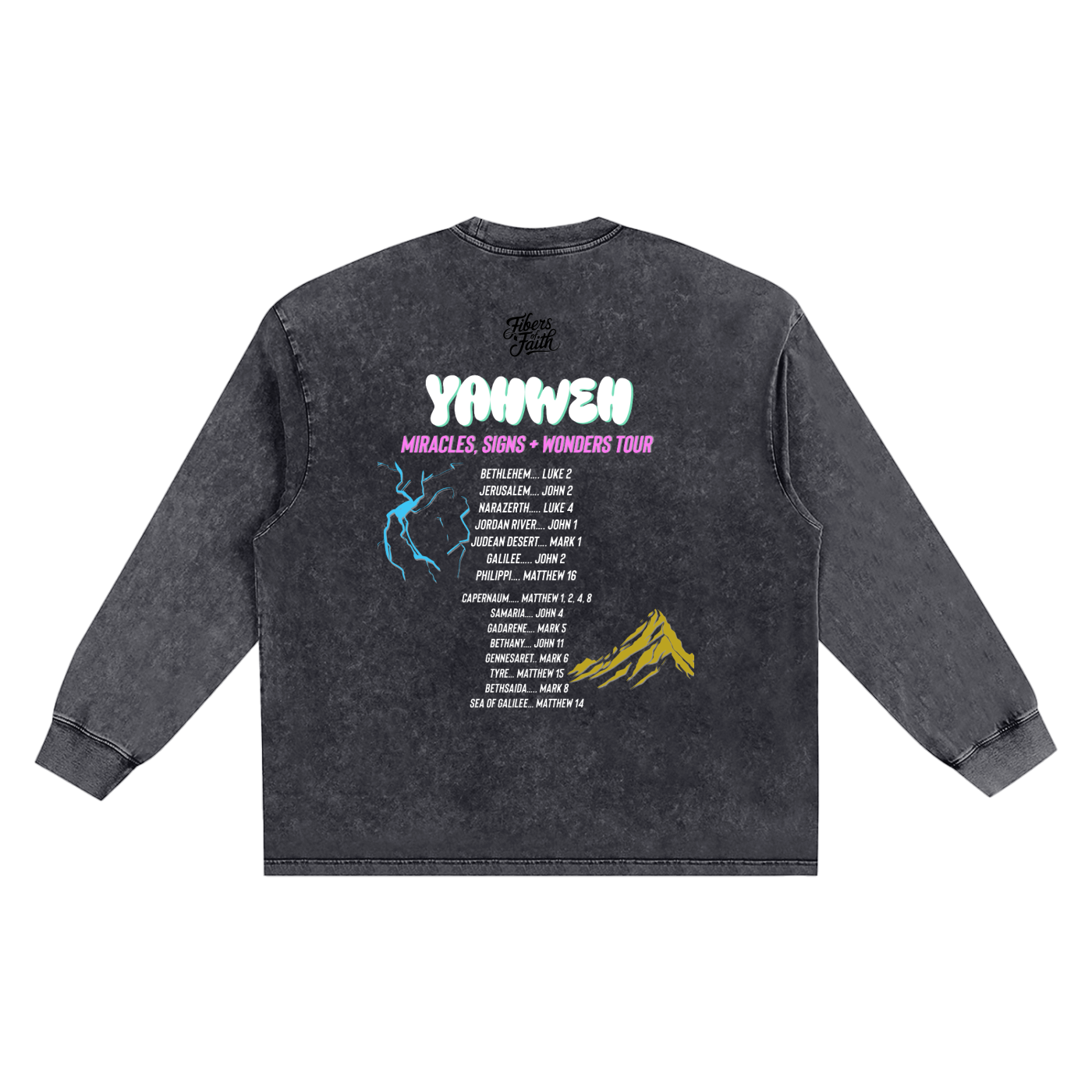 “GO MAKE DISCIPLES” OVERSIZE LONG SLEEVE TEE