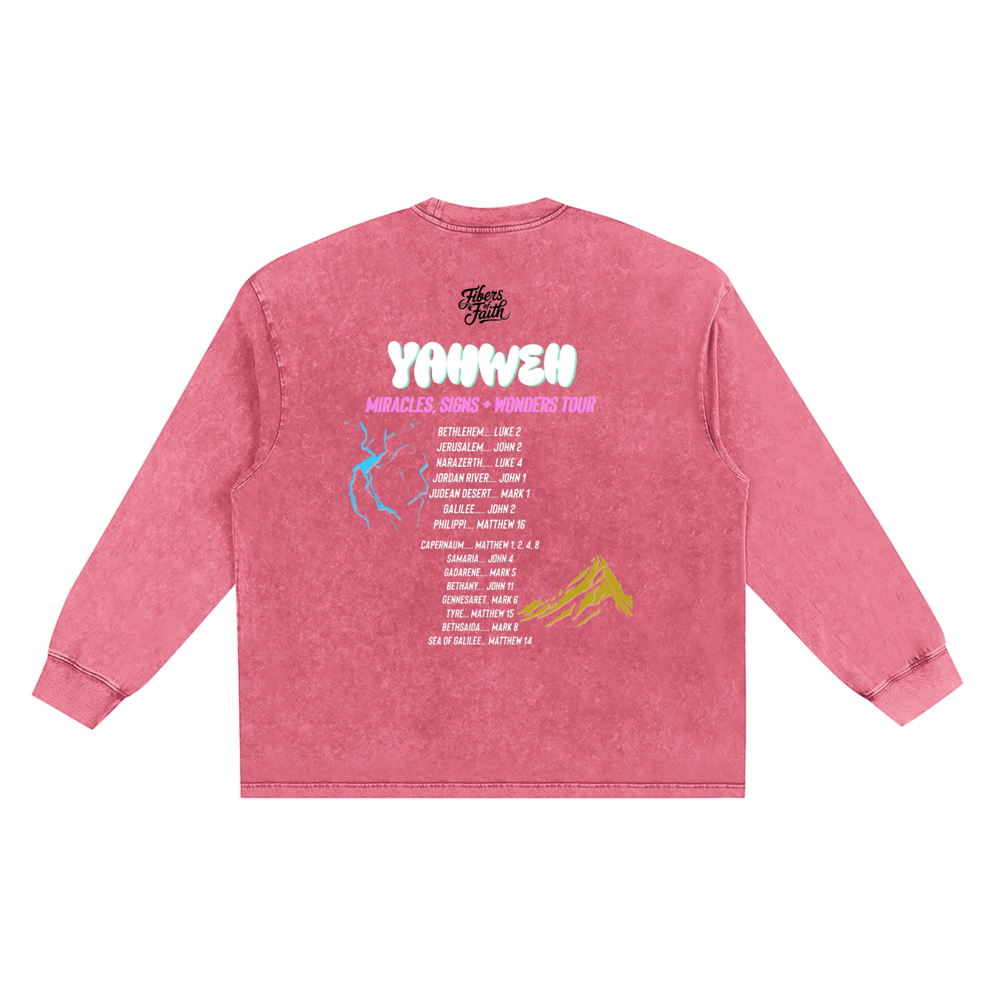 “GO MAKE DISCIPLES” OVERSIZE LONG SLEEVE TEE