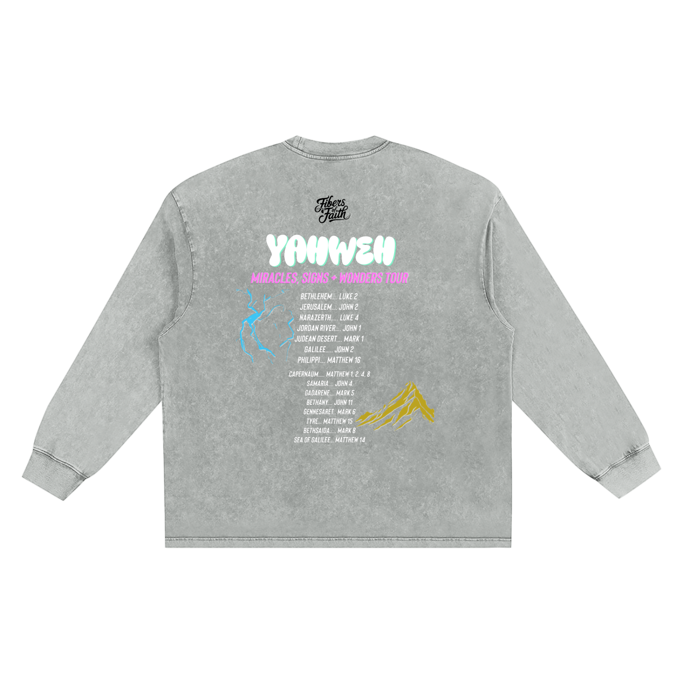 “GO MAKE DISCIPLES” OVERSIZE LONG SLEEVE TEE