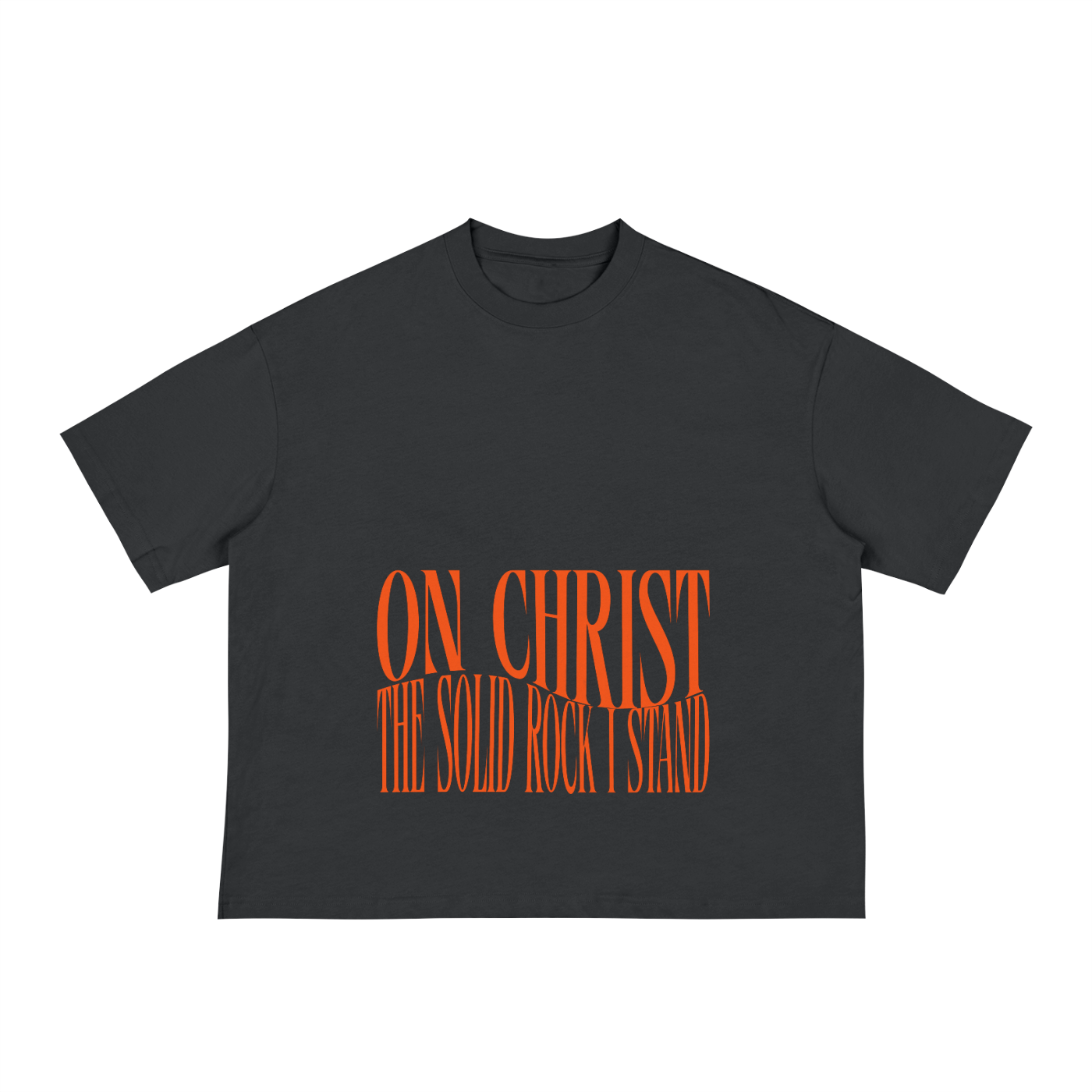 “ON CHRIST” SHORT SLEEVE TEE