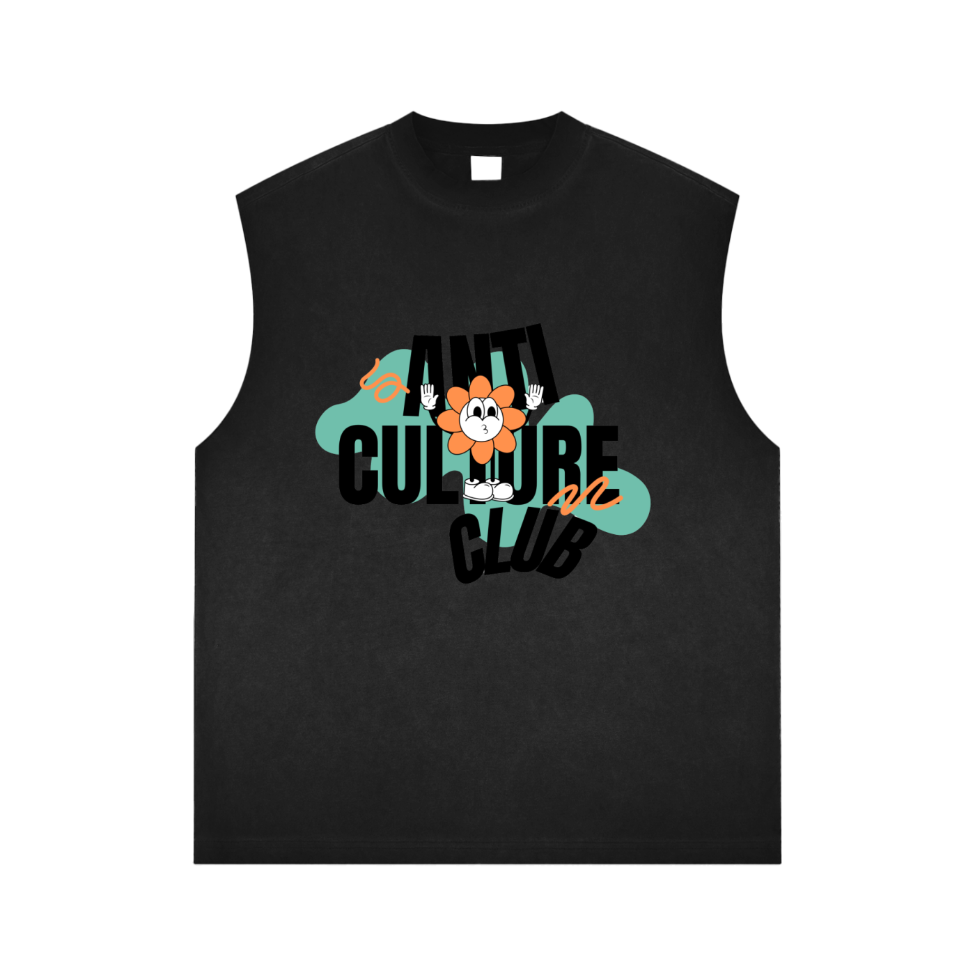 ANTI-CULTURE CLUB CUT-OFF SLEEVE