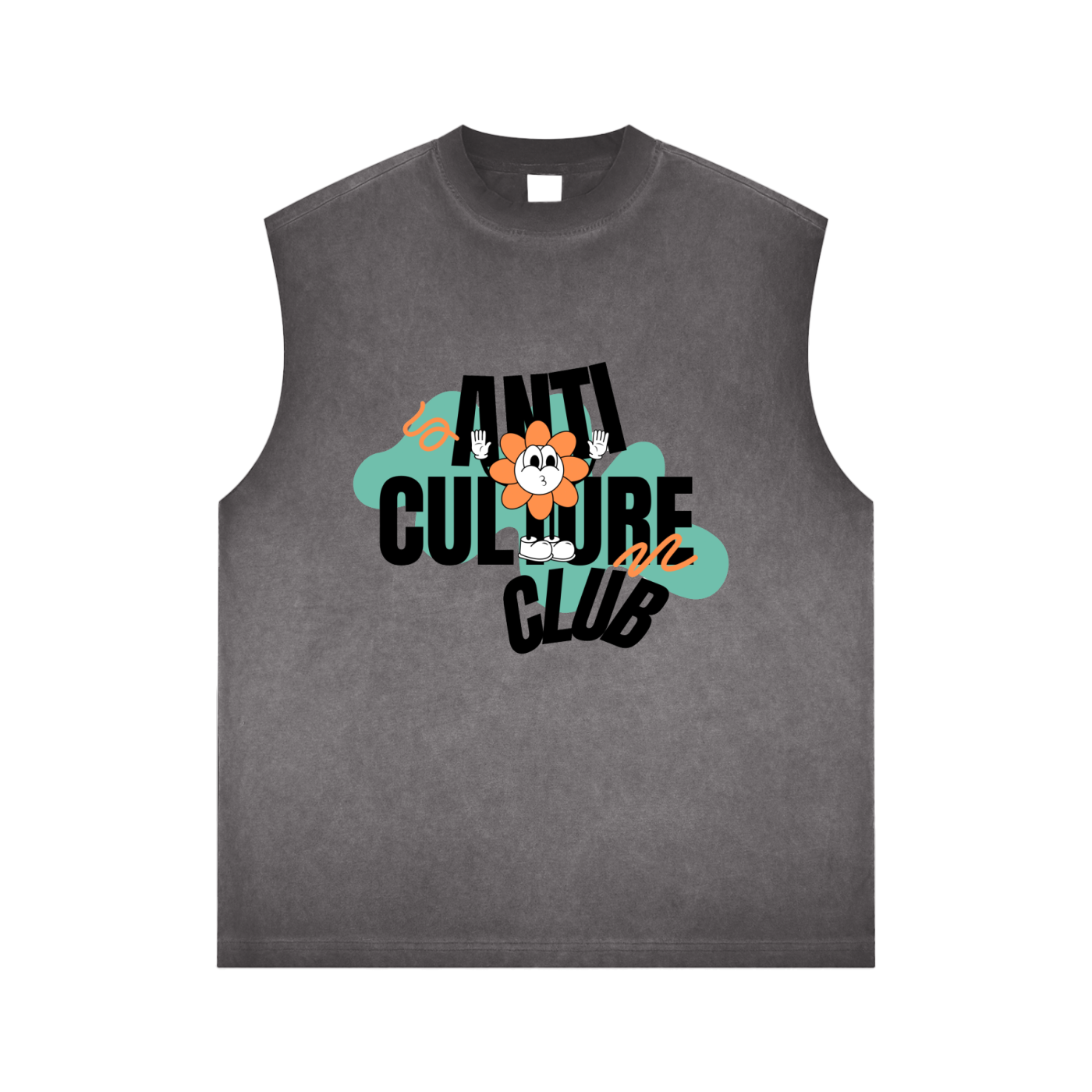 ANTI-CULTURE CLUB CUT-OFF SLEEVE