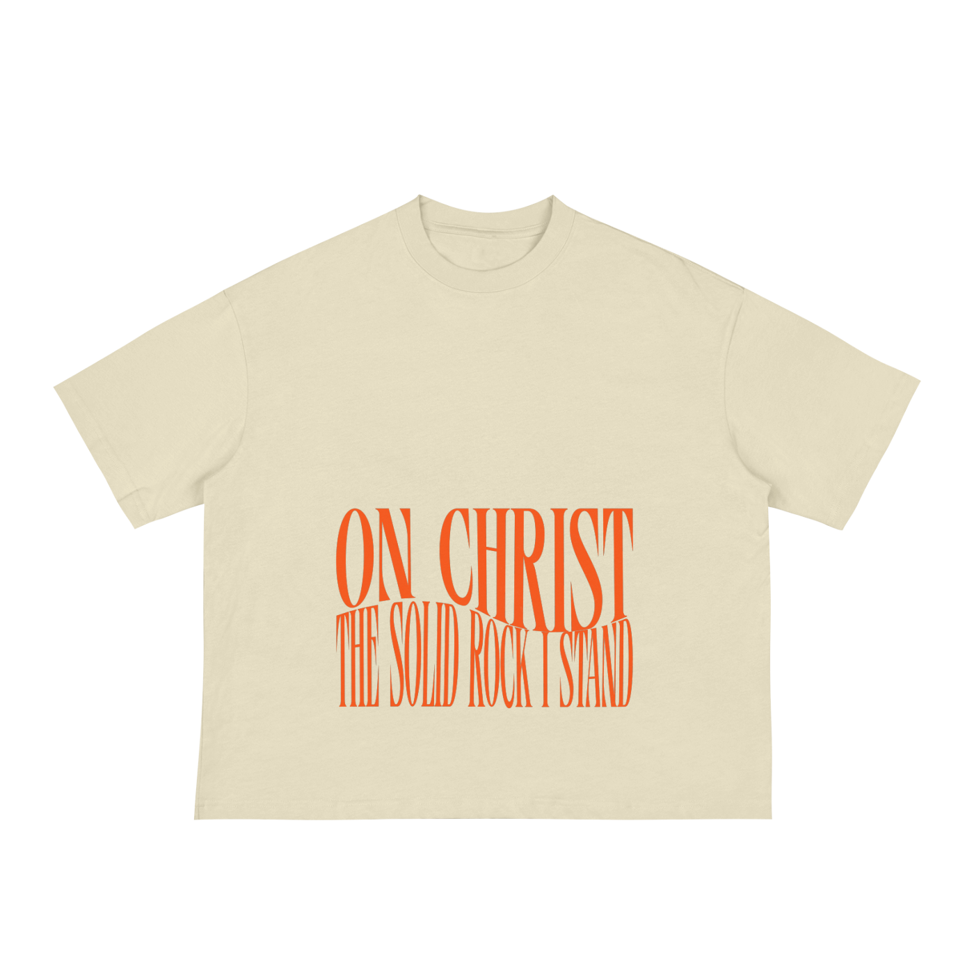 “ON CHRIST” SHORT SLEEVE TEE